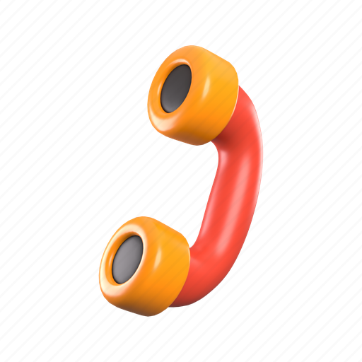 Call, app, cell, answer, connection, contact, telephone 3D illustration - Download on Iconfinder