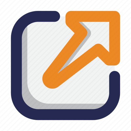 User, website, application, share, export, arrow icon - Download on Iconfinder