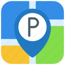 parking, app, application, park, location