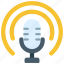 podcast, app, application, record, microphone 