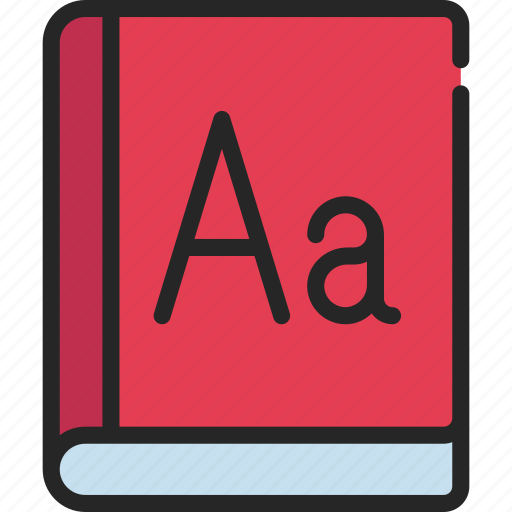 Dictionary, app, application, thesaurus, font icon - Download on Iconfinder