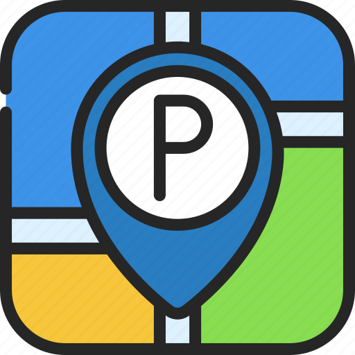Parking, app, application, park, location icon - Download on Iconfinder