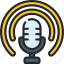 podcast, app, application, record, microphone 