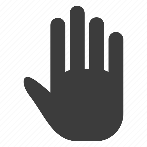 Halt, hand, sign, stop icon - Download on Iconfinder