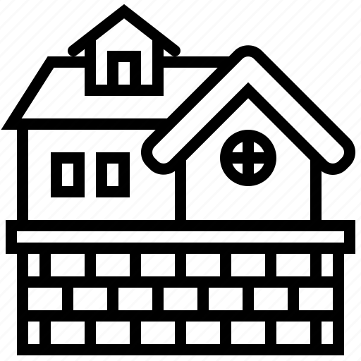 Fence, home, house, resident, wall icon - Download on Iconfinder
