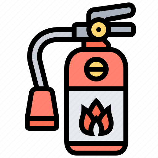 Burn, extinguisher, fire, precaution, safety icon - Download on Iconfinder