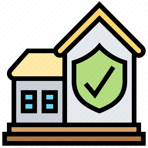 House, insurance, protect, security, shield icon - Download on Iconfinder