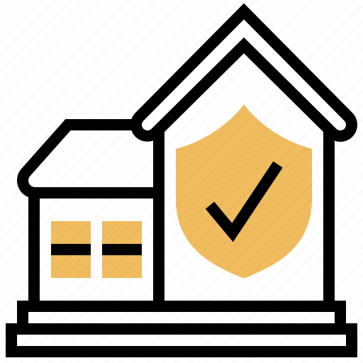 House, insurance, protect, security, shield icon - Download on Iconfinder