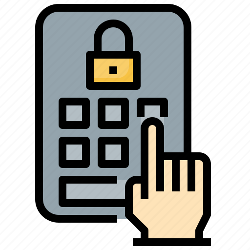 Control, door, home, keypad, panel, security icon - Download on Iconfinder