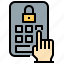 control, door, home, keypad, panel, security 