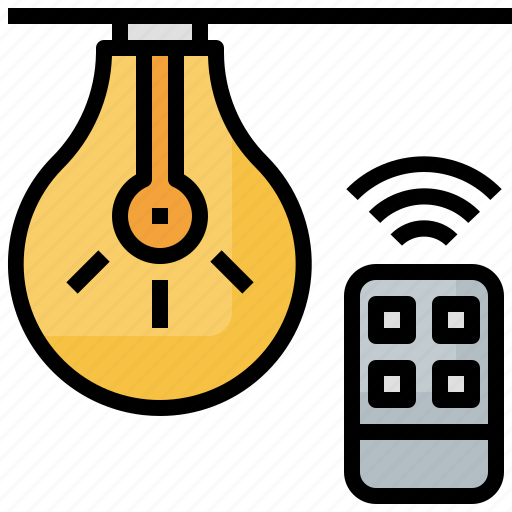 Bulb, electricity, electronics, light, smart, smartphone icon - Download on Iconfinder