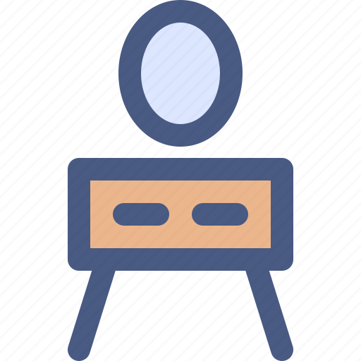 Dressing, table, cupboard, mirror, decoration, furniture icon - Download on Iconfinder