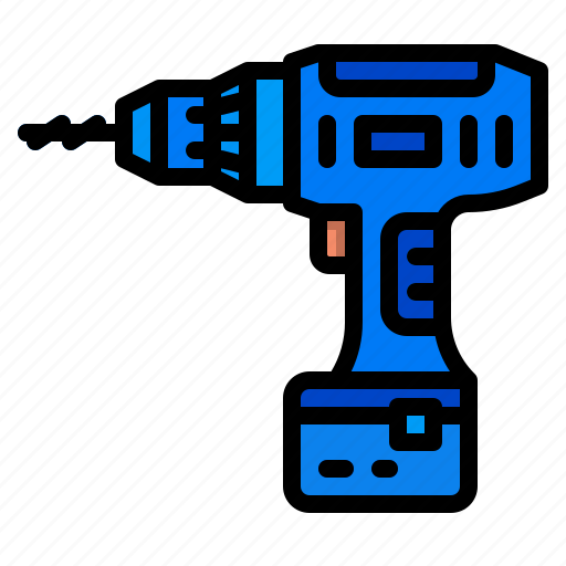 Construction, drill, driller, drilling, repair icon - Download on Iconfinder