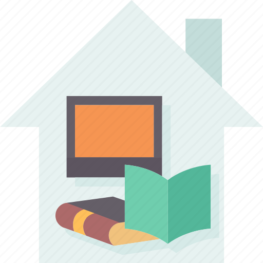 Home, education, homeschool, study, lesson icon - Download on Iconfinder
