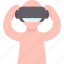 virtual, headset, augmented, education, learning 