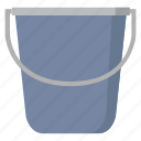 bucket, water, construction, tool, repair