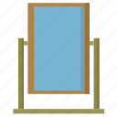 mirror, glass, furniture, home, building