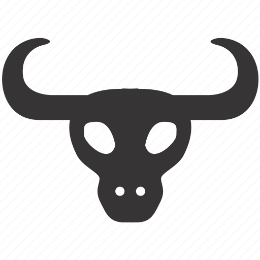 Horns, cow, decoration, design, interior, skull icon - Download on Iconfinder