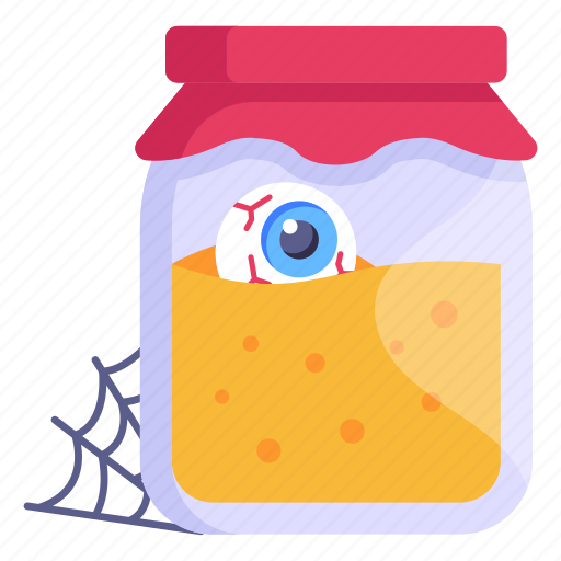Scary eye, eye jar, halloween eye, creepy eye, eyeball icon - Download on Iconfinder
