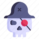cranium, pirate skull, skeleton, skullcap, head bone