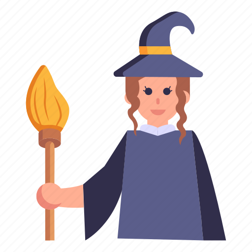 Enchantress, witch, sorceress, wizard, she devils icon - Download on Iconfinder