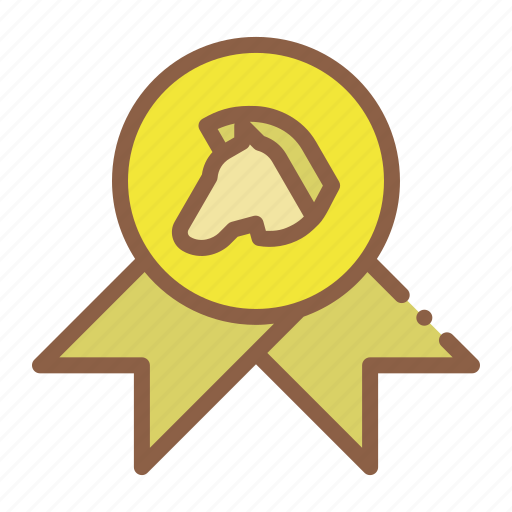 Achievement, horse, medal, riding icon - Download on Iconfinder