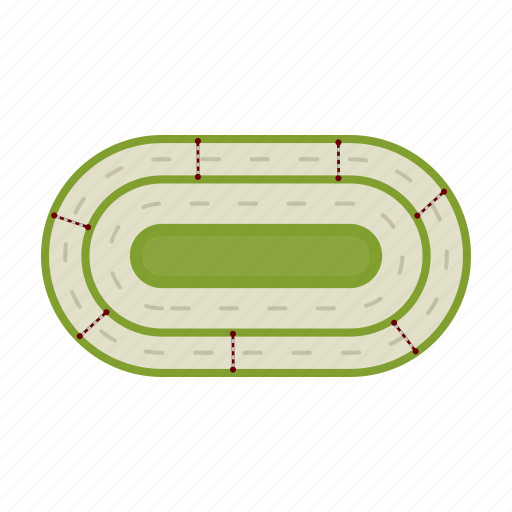 Hippodrome, horse racing, playground, stadium icon - Download on Iconfinder