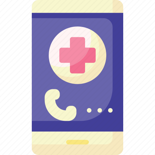 Emergency, call, phone, medical, hospital, health icon - Download on Iconfinder