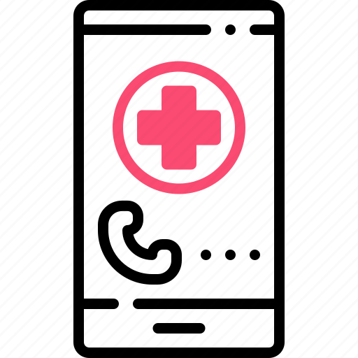 Emergency, call, phone, medical, hospital, health icon - Download on Iconfinder