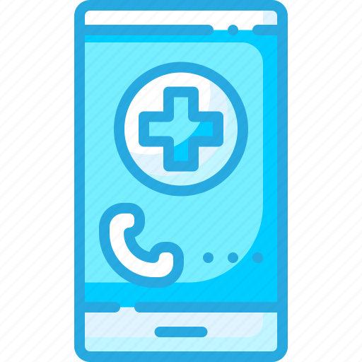 Emergency, call, phone, medical, health, hospital, healthcare icon - Download on Iconfinder