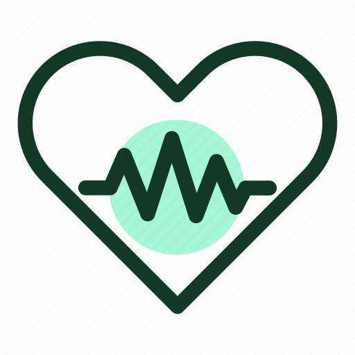 Love, medical, heart rate, cardiogram icon - Download on Iconfinder