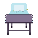 empty bed, no patient, bed, wind, available, hospital, clinic, healthcare, medical