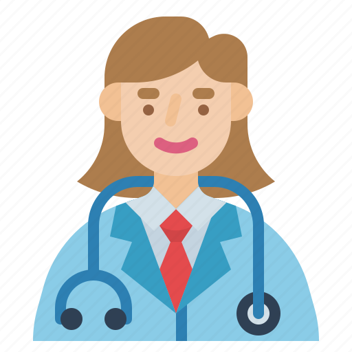 Doctor, healthcare, job, medical, professions, surgeon, woman icon - Download on Iconfinder