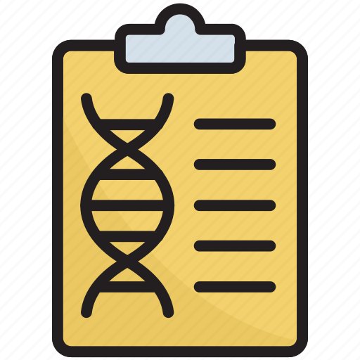 Business, dna, doctor, medical, message, report, clipboard icon - Download on Iconfinder