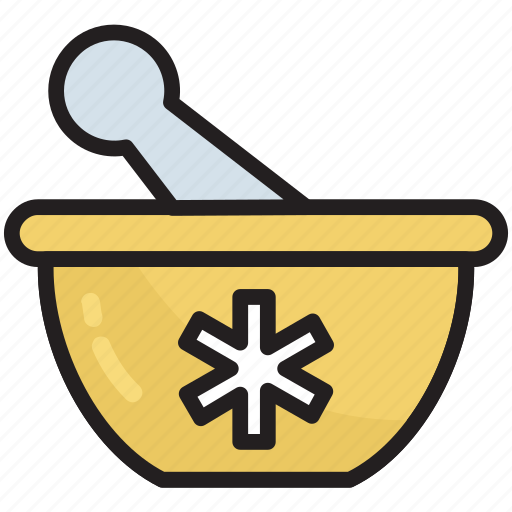 Pharmacy, drug, bowl, herbal, ayurveda, medical, healthcare icon - Download on Iconfinder