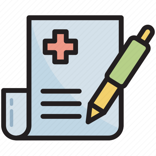 Clipboard, edit, medical, report, sheet, record, test report icon - Download on Iconfinder