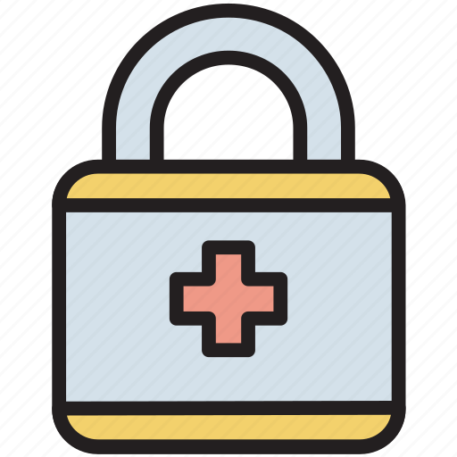 Health, life, protection, secure, lock, hospital, medical icon - Download on Iconfinder