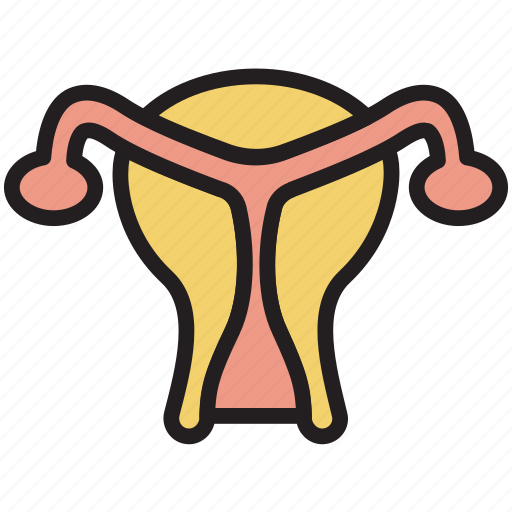 Gynecology, ovary, uterus, female, ovaries, sign, vagina icon - Download on Iconfinder