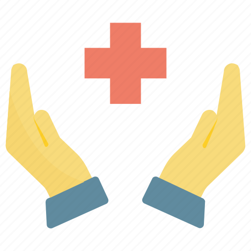 Secure, hospital, safe life, protect, hands, health, insurance icon - Download on Iconfinder