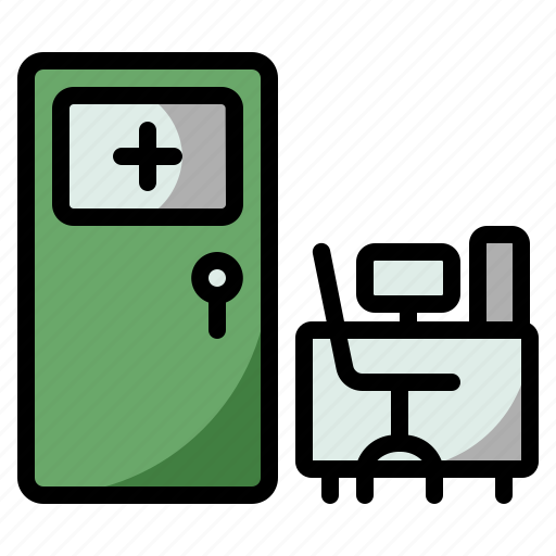 Examination room, doctor, medical, hospital, clinic icon - Download on Iconfinder