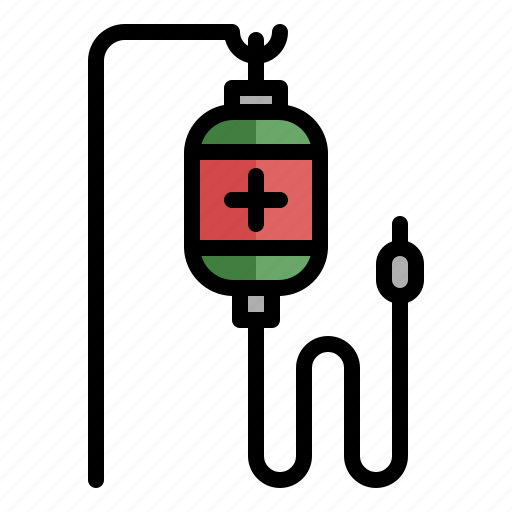 Saline, transfusion, medical, hospital, sickness icon - Download on Iconfinder