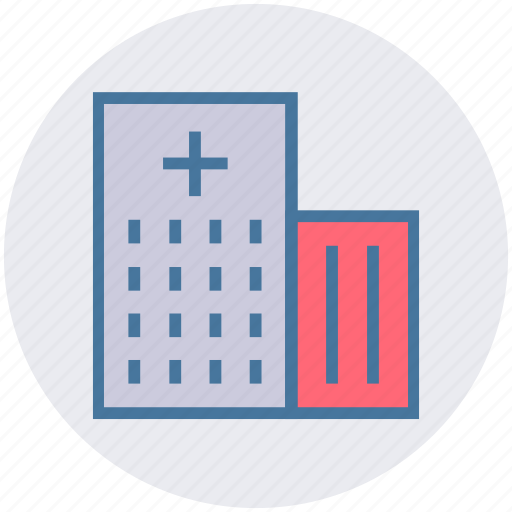 Building, clinic, healthcare, hospital, hospital building, medical center icon - Download on Iconfinder