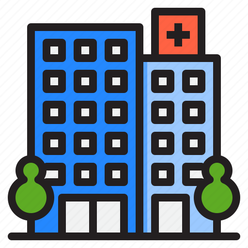 Building, clinic, healthcare, medical, center, hospital icon - Download on Iconfinder