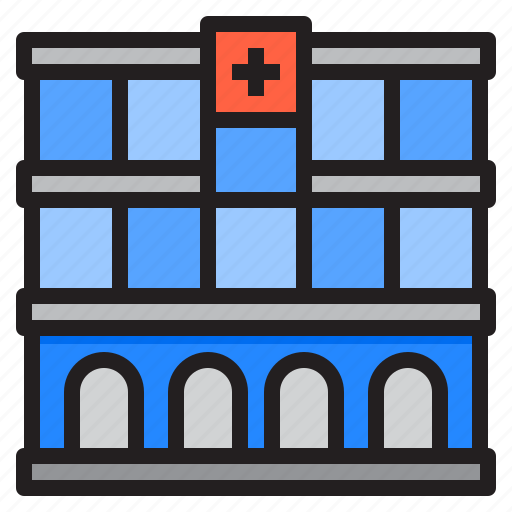 Building, clinic, medical, hospital, healthcare icon - Download on Iconfinder
