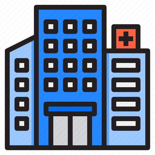Building, clinic, nursing, hospital, healthcare icon - Download on Iconfinder