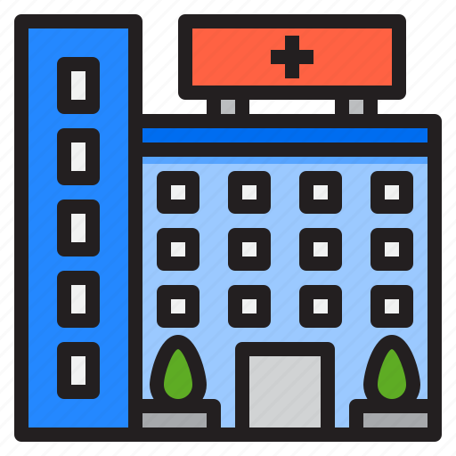 Hospital, building, clinic, architecture, healthcare icon - Download on Iconfinder