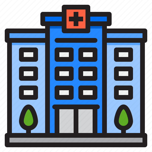Hospital, building, clinic, medical, health, care icon - Download on Iconfinder