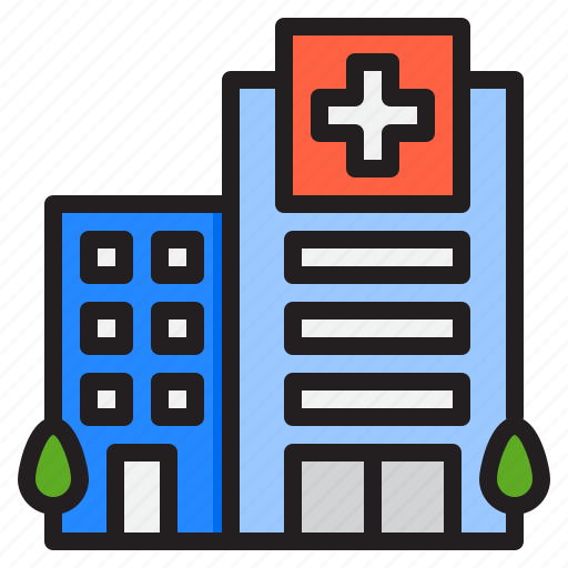 Hospital, building, clinic, medical, healthcare icon - Download on Iconfinder