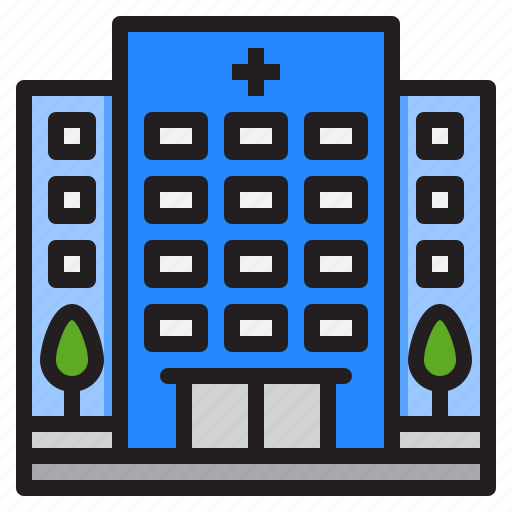 Hospital, building, clinic, nursing, healthcare icon - Download on Iconfinder