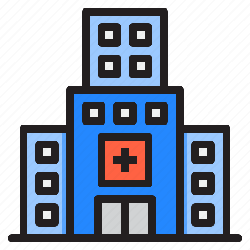 Hospital, building, healthcare, architecture, clinic icon - Download on Iconfinder